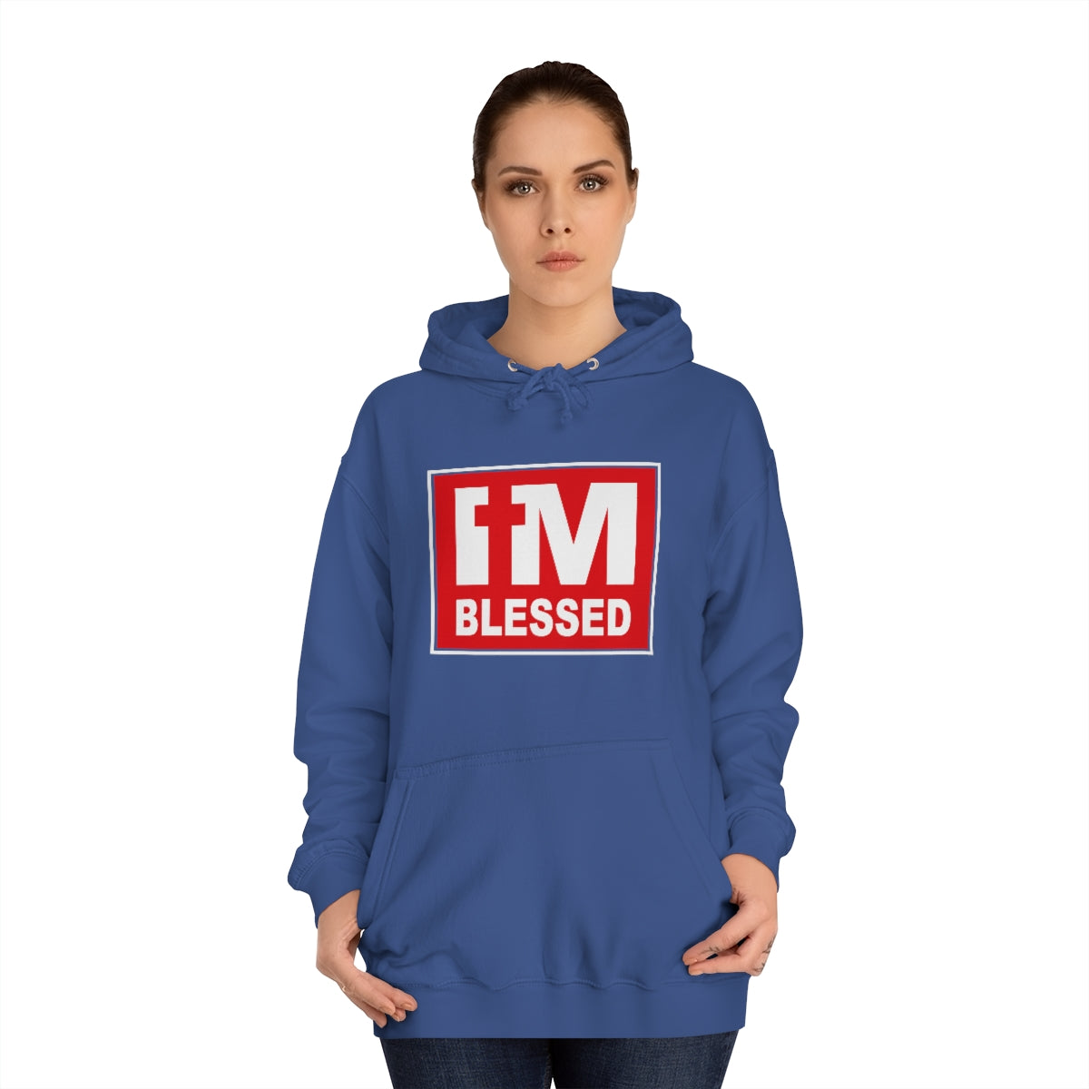 Men's I'm Blessed Hoodie - Conquered By Faith