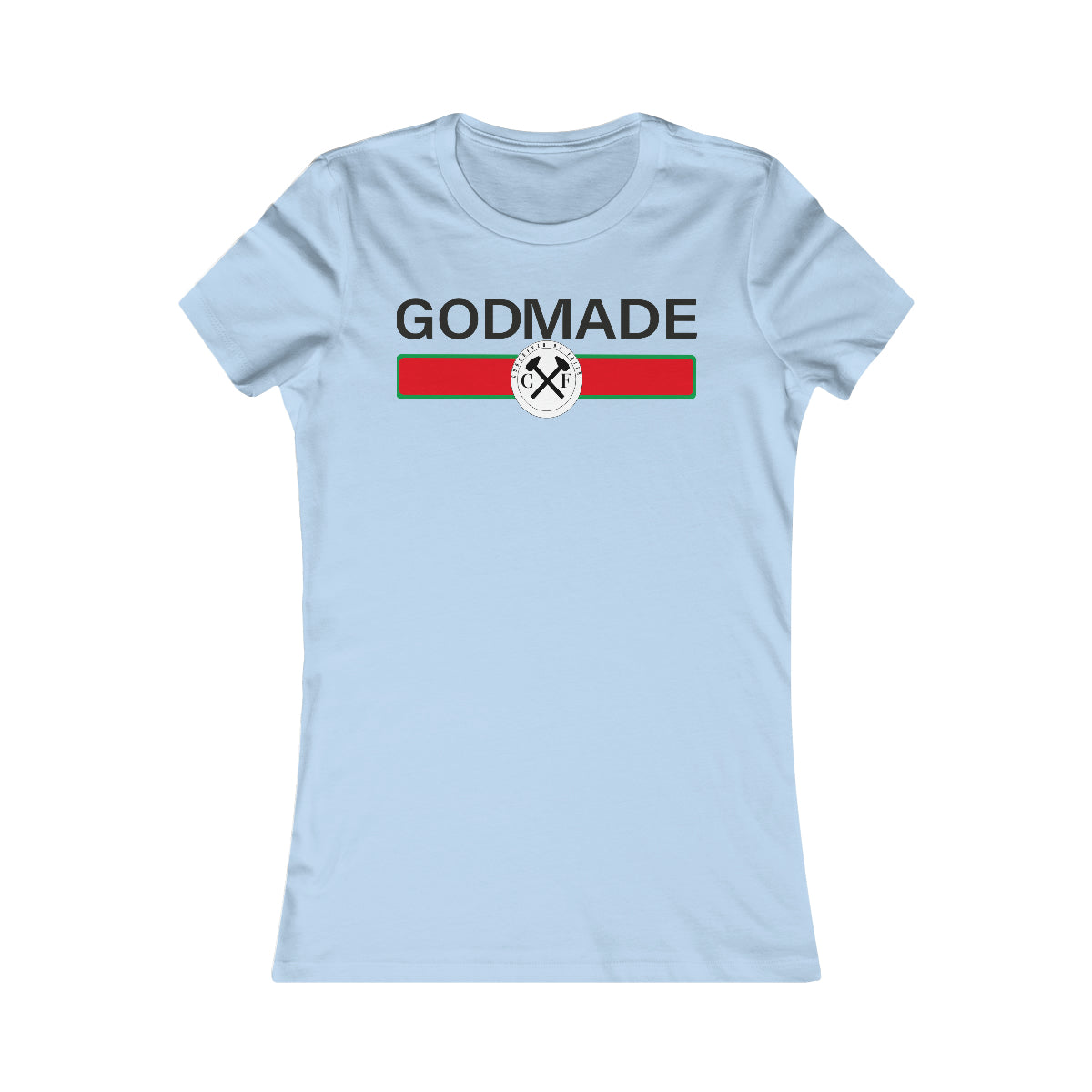 Women's GODMADE Tee - Conquered By Faith