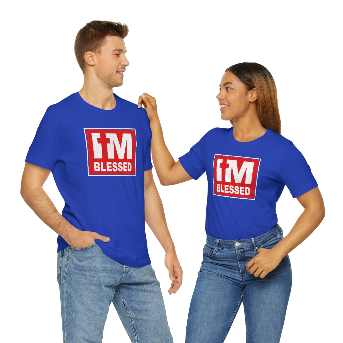 Men's I'm Blessed T-Shirt - Conquered By Faith