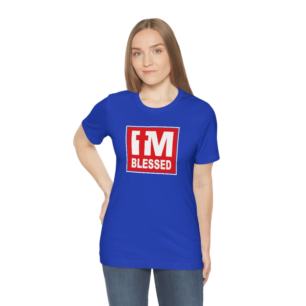 Men's I'm Blessed T-Shirt - Conquered By Faith