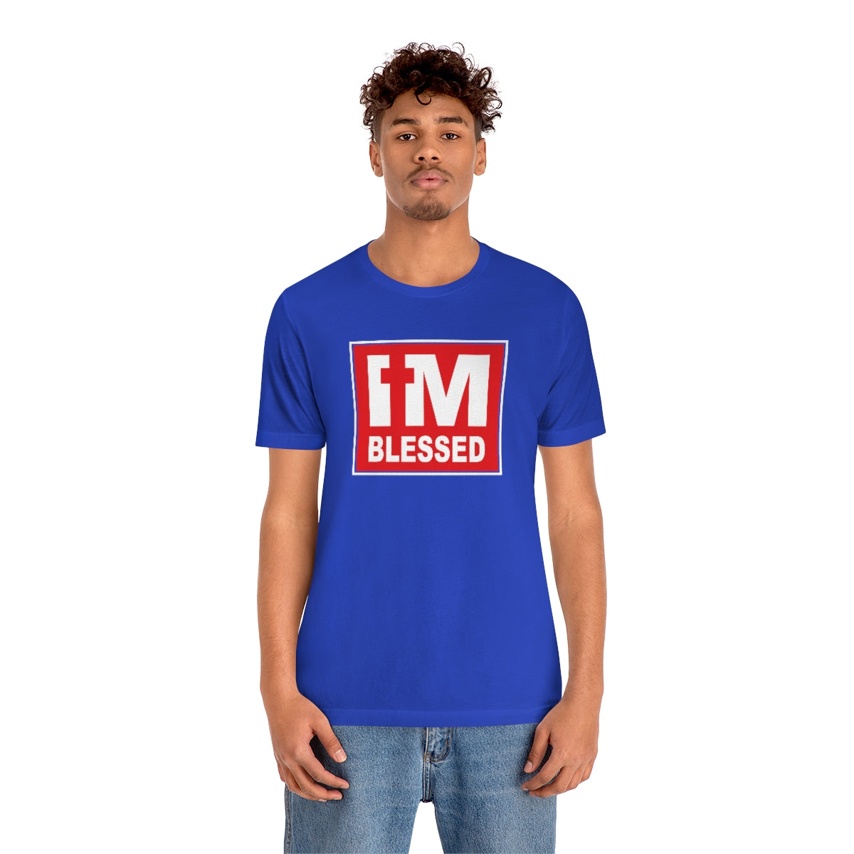 Men's I'm Blessed T-Shirt - Conquered By Faith