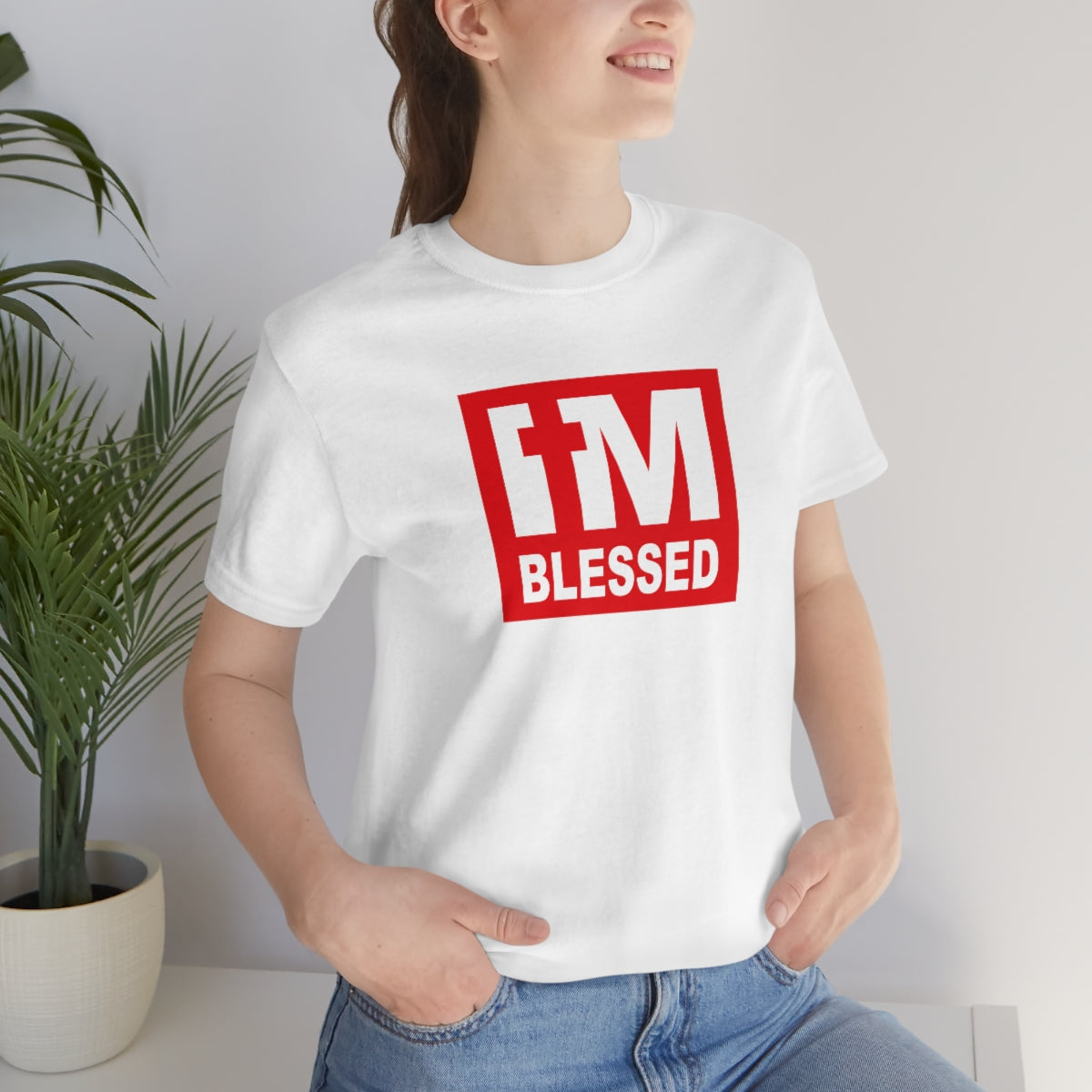 Men's I'm Blessed T-Shirt - Conquered By Faith