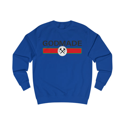 Men's GODMADE Sweatshirt - Conquered By Faith