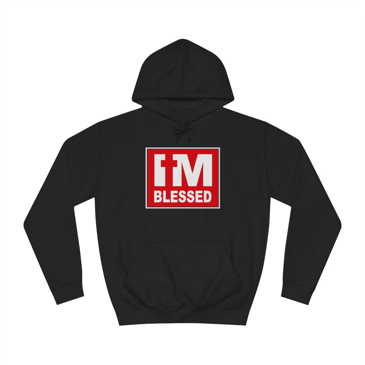 Men's I'm Blessed Hoodie - Conquered By Faith