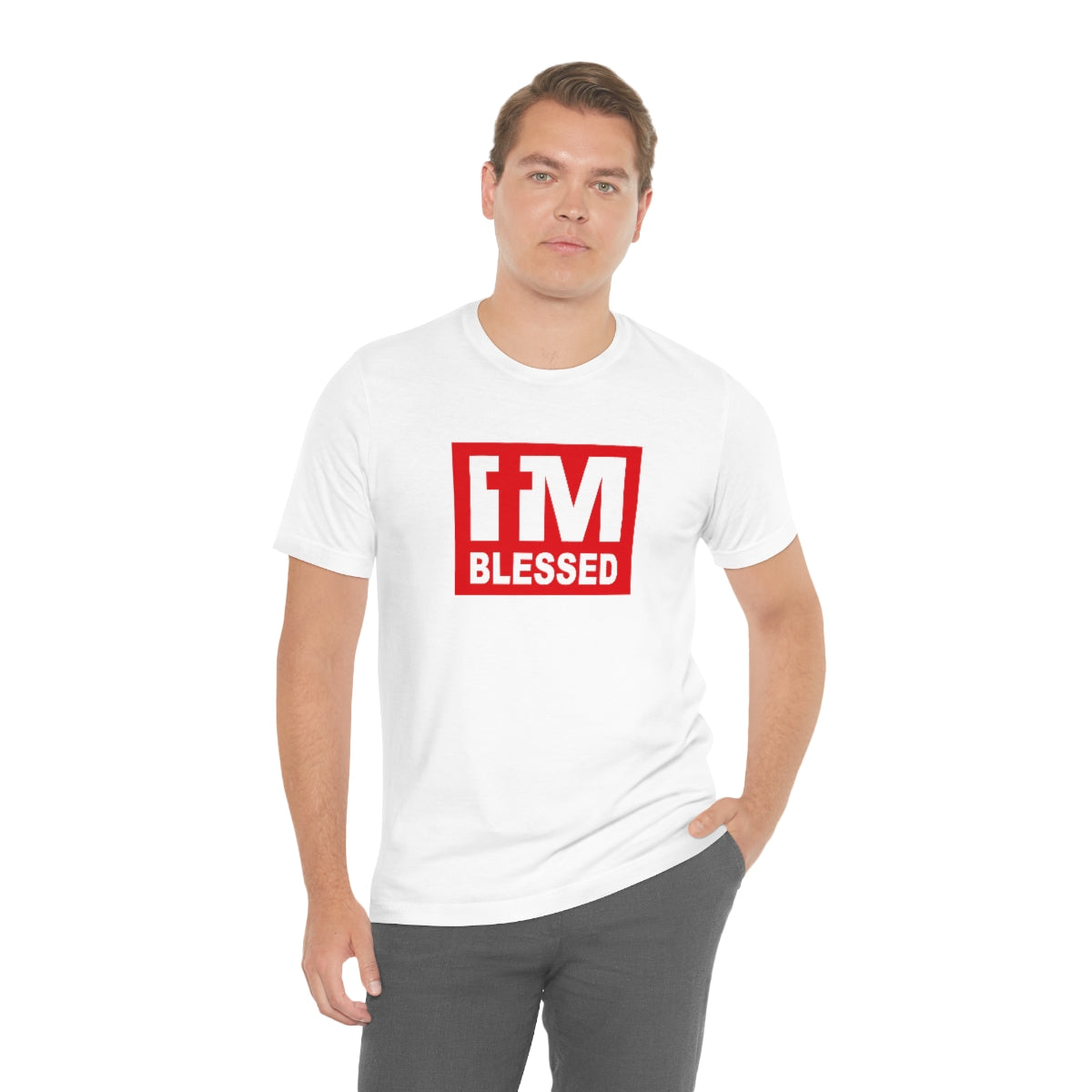 Men's I'm Blessed T-Shirt - Conquered By Faith