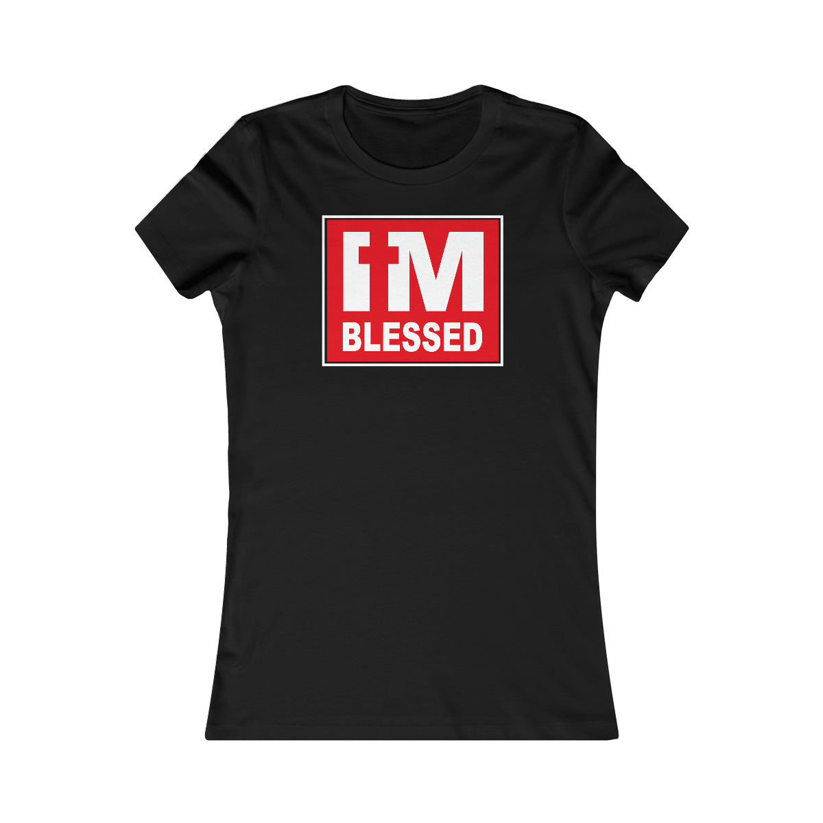 Women's I'm Blessed Tee - Conquered By Faith