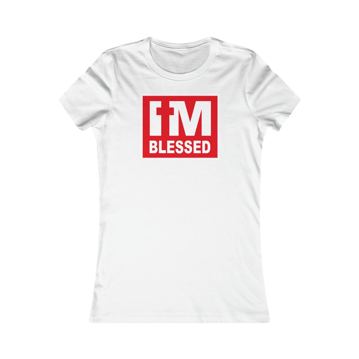 Women's I'm Blessed Tee - Conquered By Faith