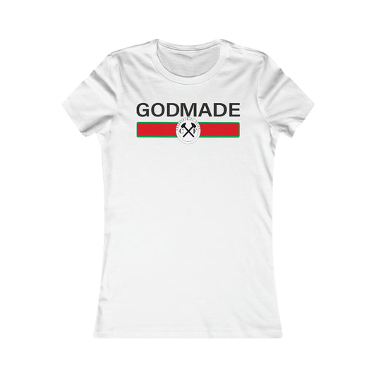 Women's GODMADE Tee - Conquered By Faith