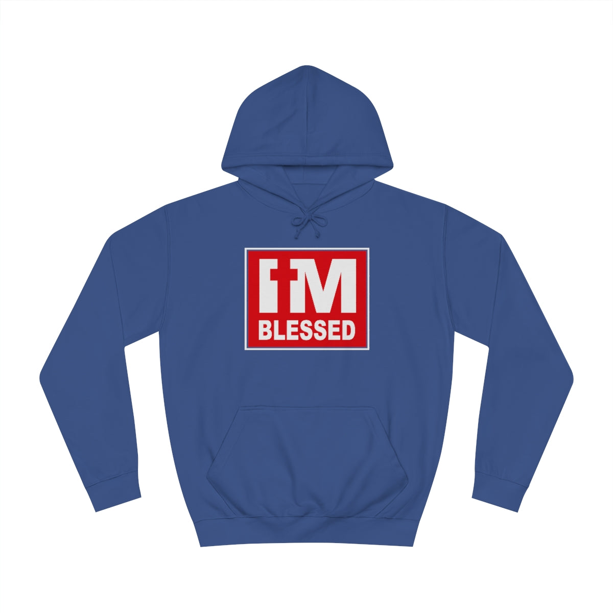 Men's I'm Blessed Hoodie - Conquered By Faith