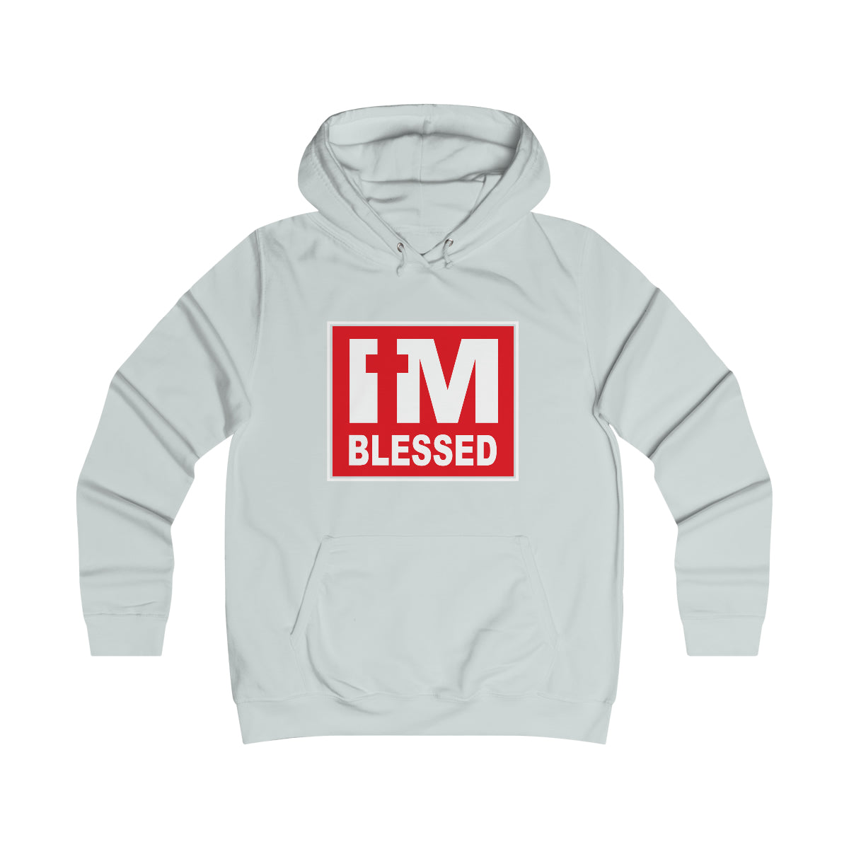 Women's I'm Blessed Hoodie - Conquered By Faith