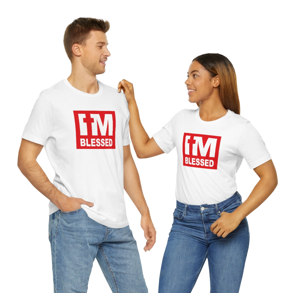 Men's I'm Blessed T-Shirt - Conquered By Faith