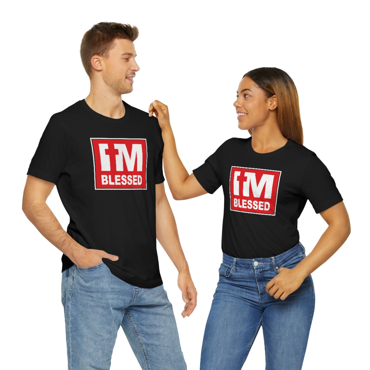 Men's I'm Blessed T-Shirt - Conquered By Faith