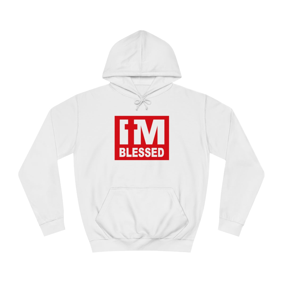 Men's I'm Blessed Hoodie - Conquered By Faith