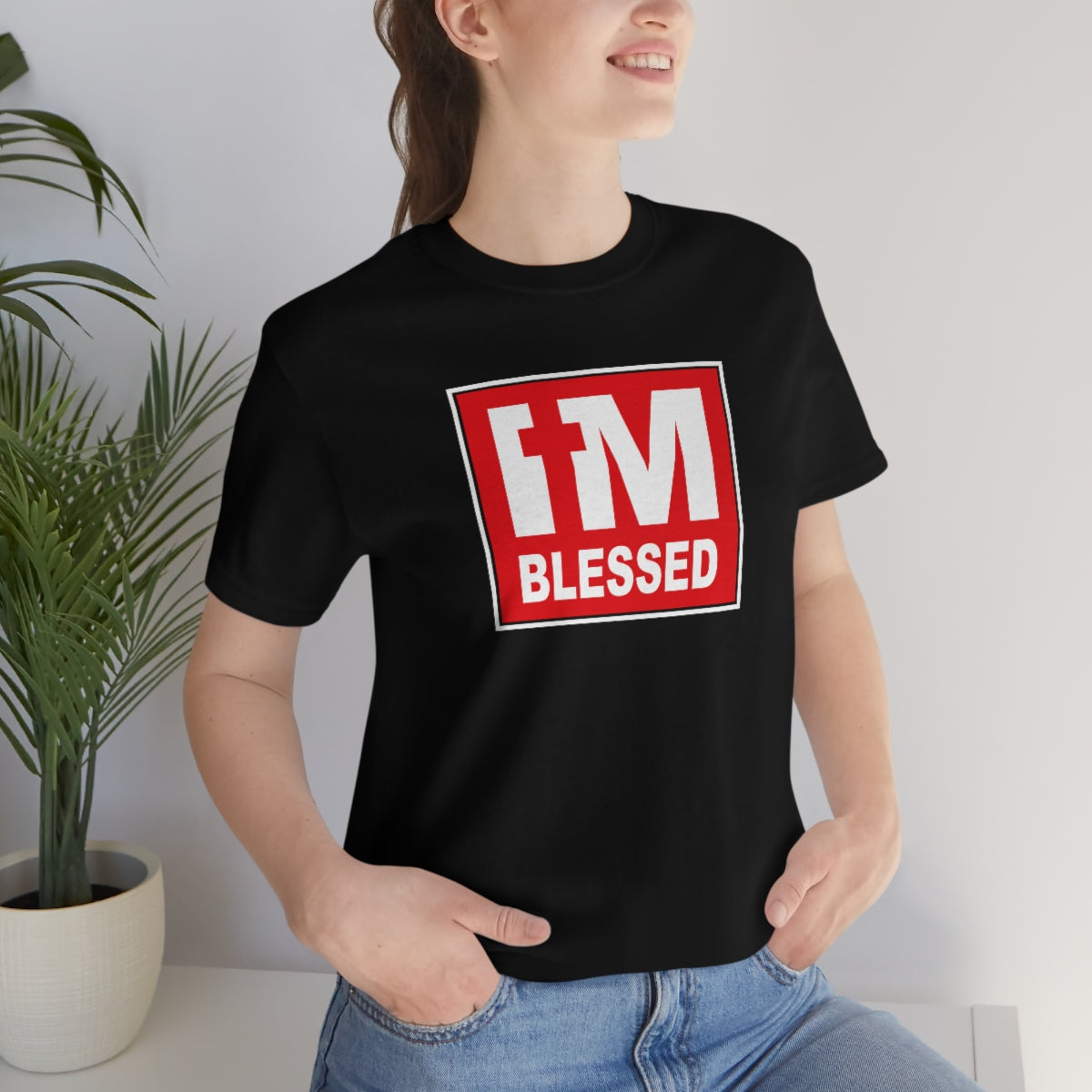 Men's I'm Blessed T-Shirt - Conquered By Faith