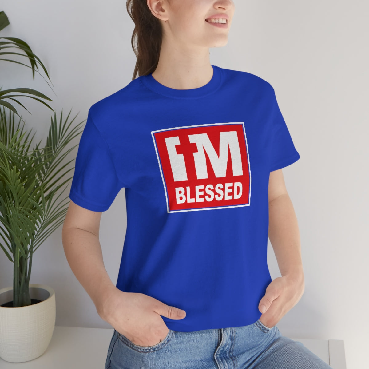 Men's I'm Blessed T-Shirt - Conquered By Faith