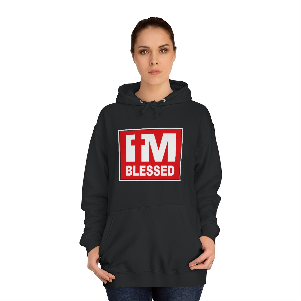 Men's I'm Blessed Hoodie - Conquered By Faith