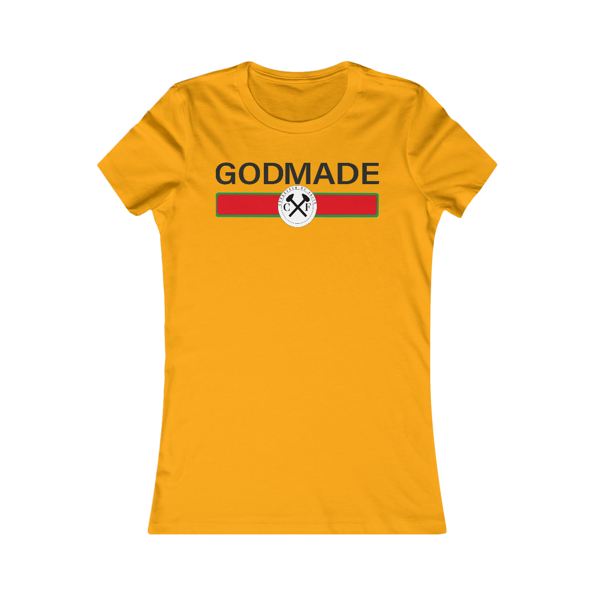 Women's GODMADE Tee - Conquered By Faith