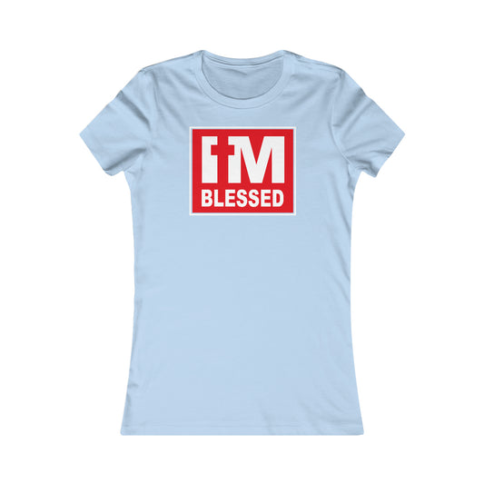 Women's I'm Blessed Tee - Conquered By Faith