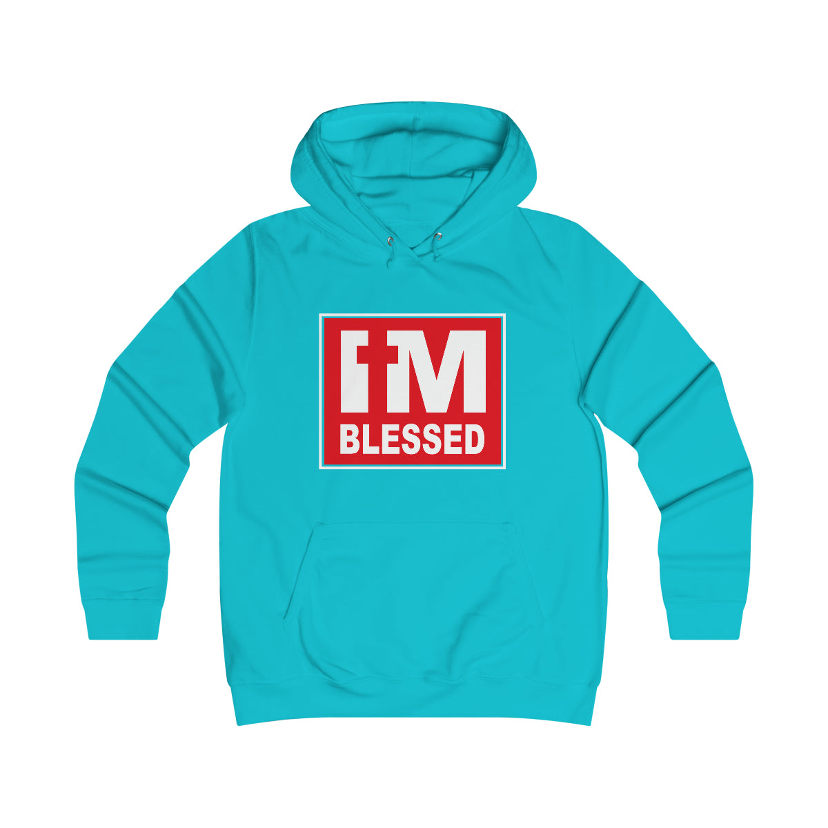 Women's I'm Blessed Hoodie - Conquered By Faith