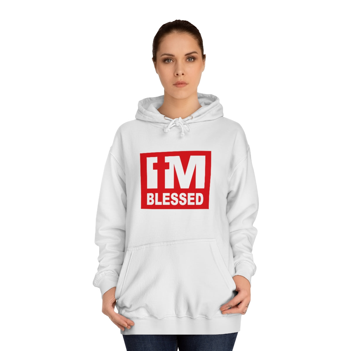 Men's I'm Blessed Hoodie - Conquered By Faith